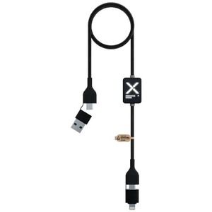 Cable de carga de 60 W y logotipo retroiluminado SCX.design