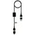Cable de carga de 60 W y logotipo retroiluminado SCX.design