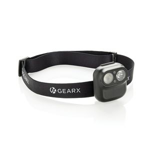 Linterna frontal con sensor de movimiento Gear X