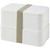 Fiambrera de doble capa de 700+700 ml Miyo pop - Blanco