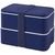 Fiambrera de doble capa de 700+700 ml Miyo pop - Azul