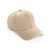 Gorra de sarga de algodón de 6 paneles BEAU AWARE™ - Beige