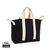 Bolsa de playa de lona reciclada BEAU AWARE™ - Negro