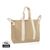 Bolsa de playa de lona reciclada BEAU AWARE™ - Beige