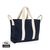 Bolsa de playa de lona reciclada BEAU AWARE™ - Azul Marino