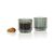 Tazas de espresso de doble pared ADHOC Impact - Transparente
