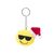 Llavero navideño promocional de emoji Hansen - Amarillo