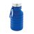 Botella de silicona corporativa plegable 550 ml Palte - Azul