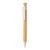 Bolígrafo de bambú con clip de trigo - Blanco