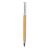 Bolígrafo moderno de bambú - Marrón