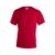 Camiseta manga corta algodón 130 g/m2 Keya Color - Rojo