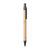 Bolígrafo bambú Roak - Negro